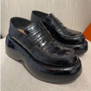 LOEWE Platform Loafer Mules W9/EU40